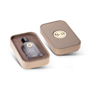 پک اختصاصی کوچک 70میل چرمی (شیشه طلایی) | Small exclusive pack of 70 mils of leather (golden glass)