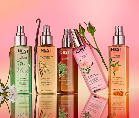 عطر مو و بدن nest