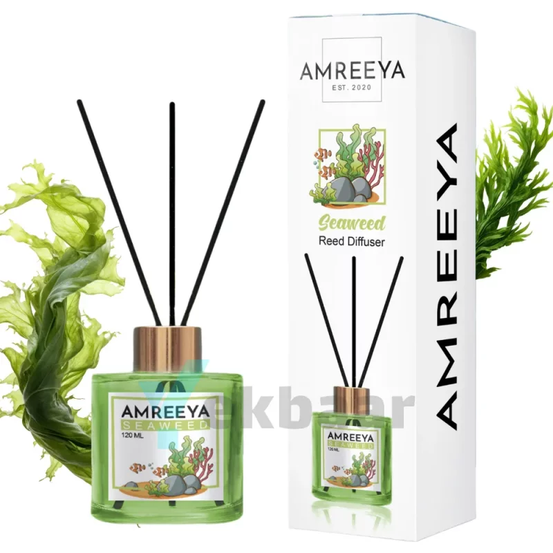 خوشبو کننده هوا آمریا Amreeya رایحه جلبک سی وید Seaweed سیوید حجم 120ml