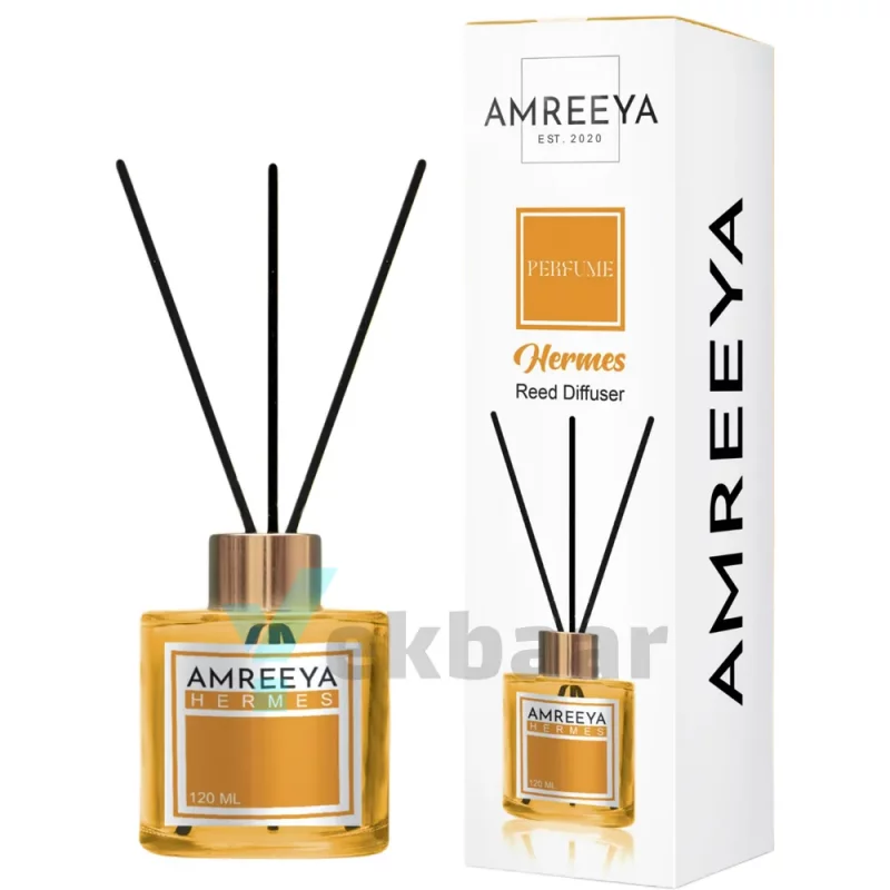 خوشبو کننده هوا آمریا Amreeya رایحه هرمس Hermes حجم 120ml