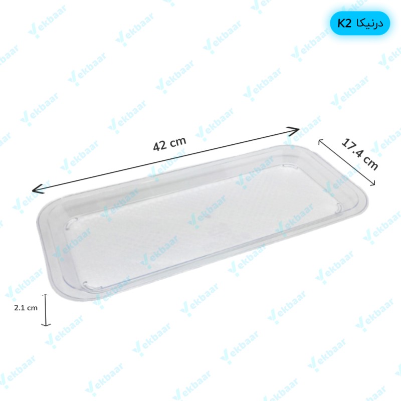 سینی تخت یکبار مصرف رولتی مدل درنیکا K 2