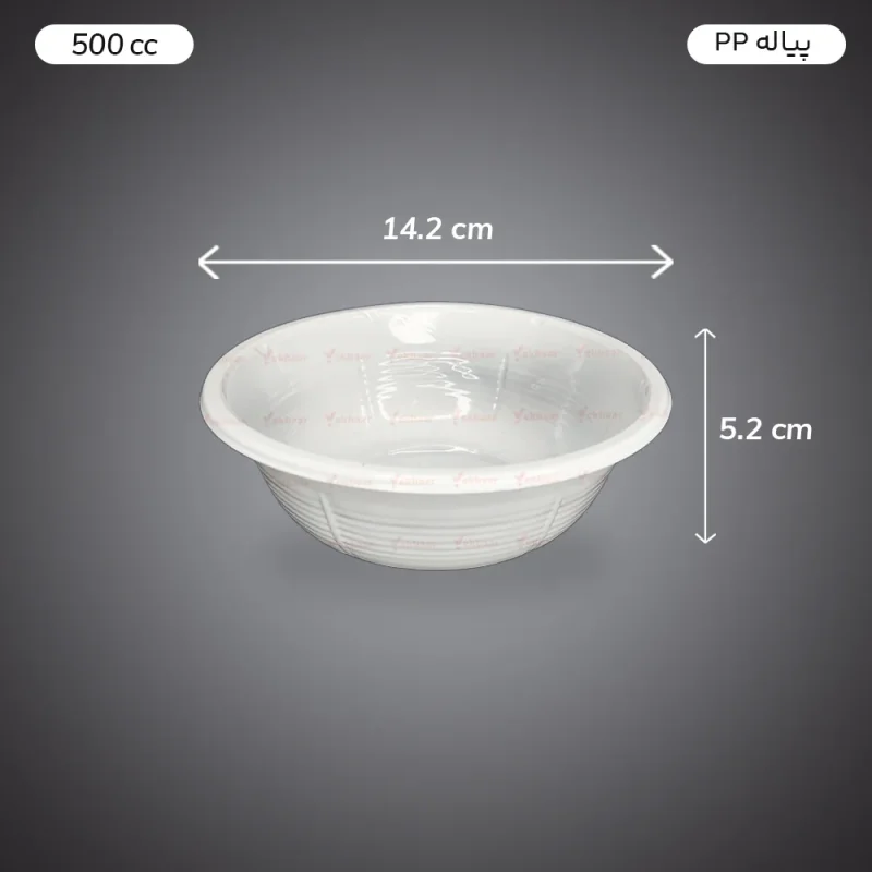 کاسه یکبار مصرف 500 سی سی 50 عددی