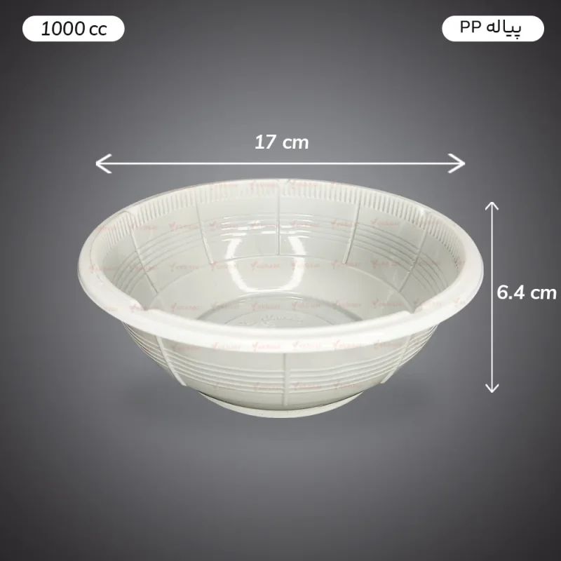 کاسه یکبار مصرف 1000 سی سی 50 عددی
