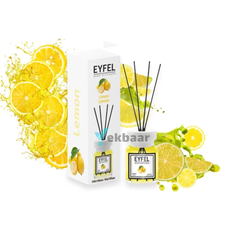 خوشبو کننده هوا ایفل اصل EYFEL رایحه لیمو Lemon (لمون) حجم 120ml