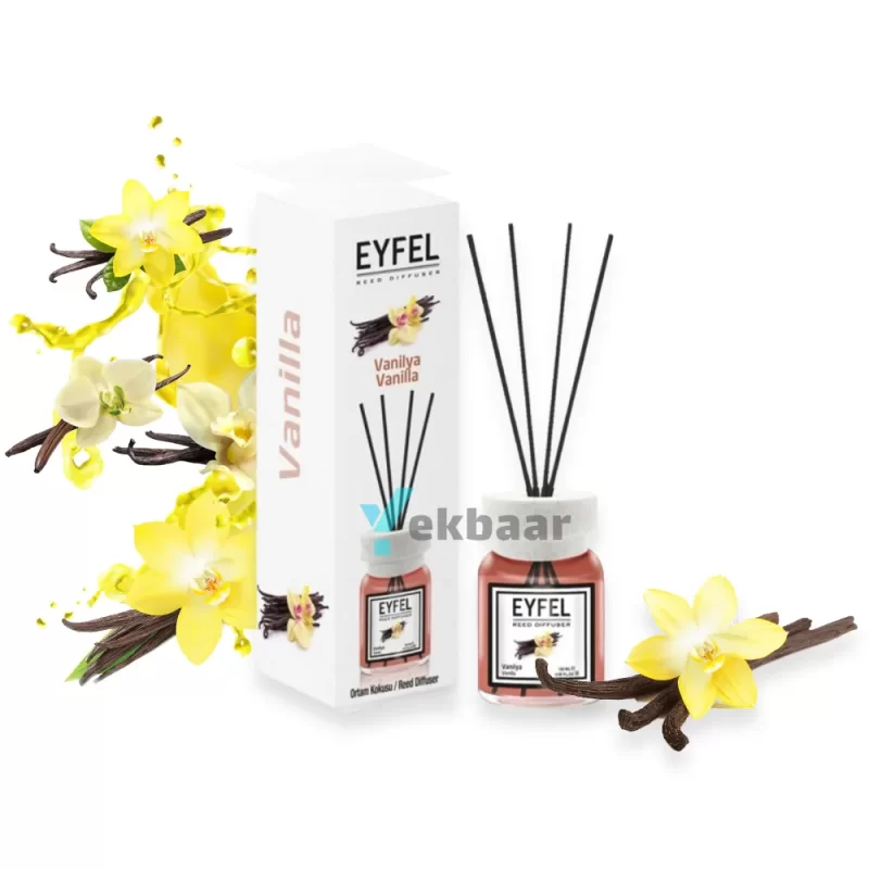 خوشبو کننده هوا ایفل اصل EYFEL رایحه وانیل Vanilla حجم 120ml