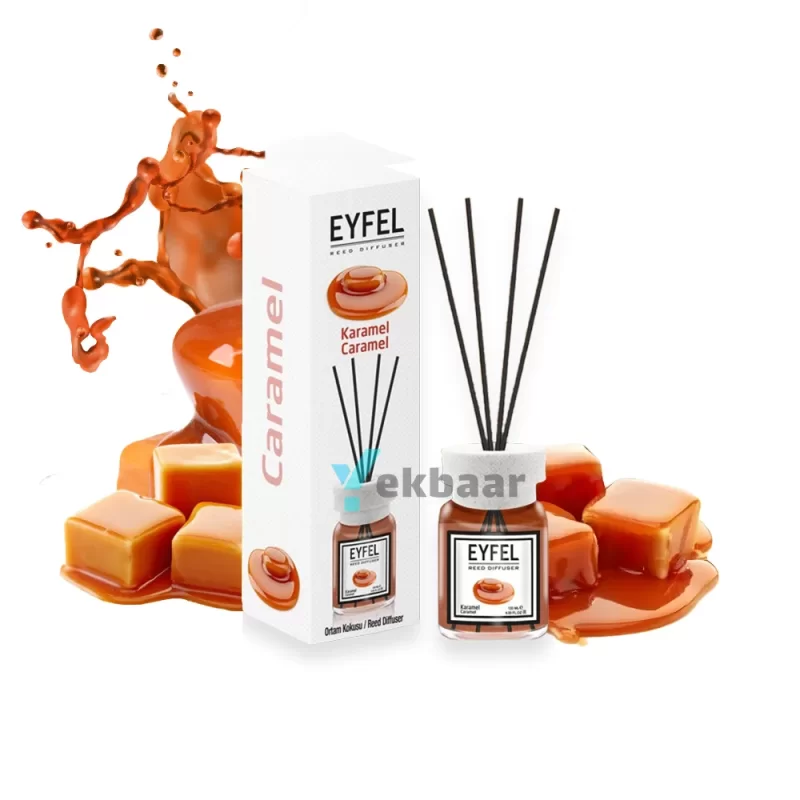 خوشبو کننده هوا ایفل اصل EYFEL رایحه کارامل Caramel حجم 120ml