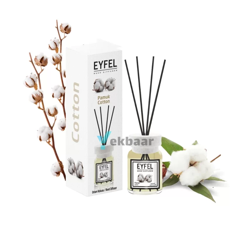 خوشبو کننده هوا ایفل اصل EYFEL رایحه گل پنبه Cotton (کتون) حجم 120ml
