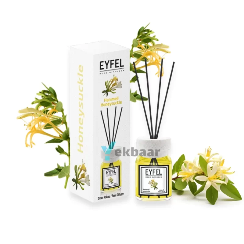 خوشبو کننده هوا ایفل اصل EYFEL رایحه پیچ امین الدوله Honeysuckle هانی ساکل حجم 120ml