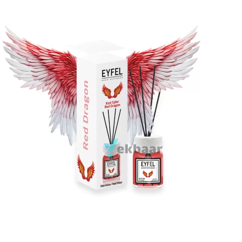 خوشبو کننده ایفل اصل EYFEL  هوا رایحه فرشته آتشین اژدهای سرخ Red Dragon حجم 120ml