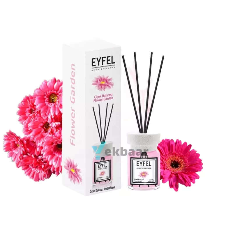 خوشبو کننده هوا ایفل اصل EYFEL رایحه گل باغچه Flower Garden فلاور گاردن حجم 120ml