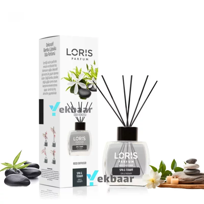 خوشبو کننده هوا لوریس LORIS مدل اسپا تراپی Spa & Therapy آبگرم درمانی حمام ترکی حجم 120ml