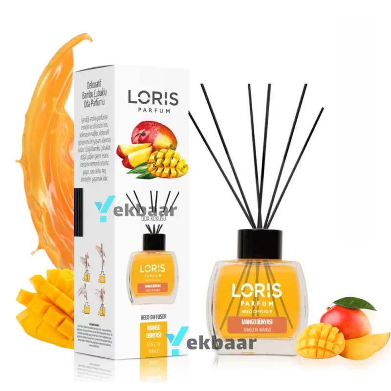 خوشبو کننده هوا لوریس LORIS رایحه انبه Tango in Mango تنگو منگو حجم 120ml
