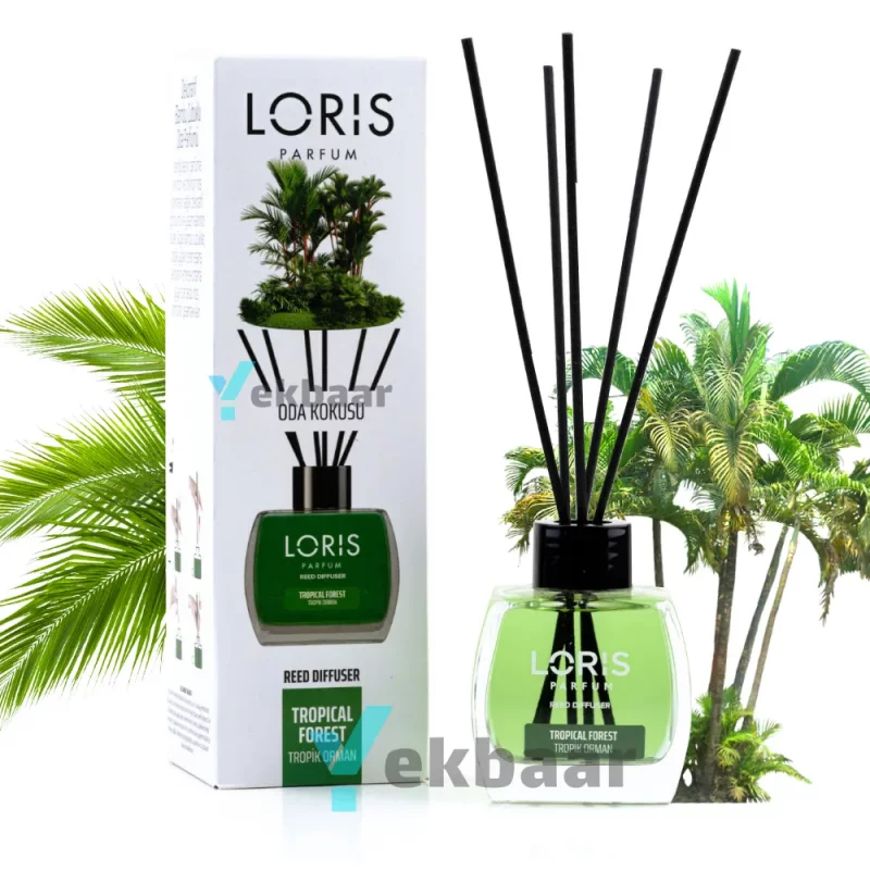 خوشبو کننده هوا لوریس LORIS رایحه جنگل استوایی Tropical Forest تروپیکال فارست حجم 120ml