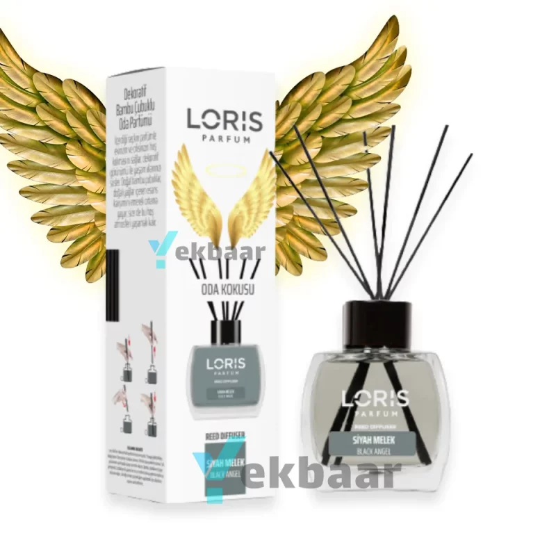 خوشبو کننده هوا لوریس LORIS رایحه فرشته سیاه Black Angel (ملک انجل سیاه) حجم 120ml
