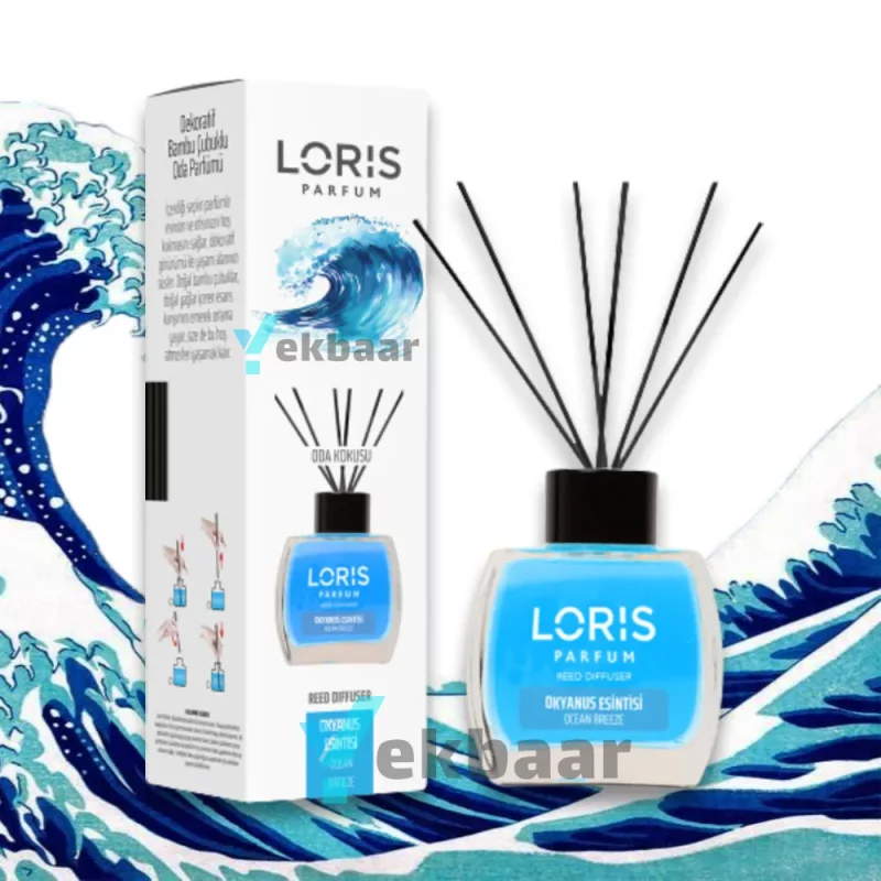 خوشبو کننده هوا لوریس LORIS رایحه اوشن نسیم اقیانوس Ocean Breeze حجم 120ml