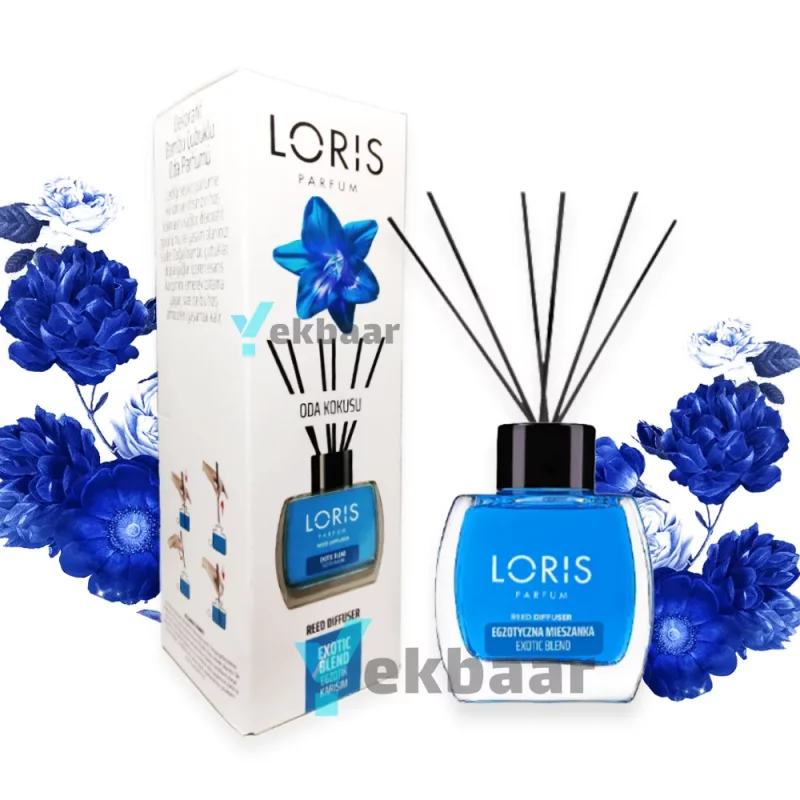 خوشبو کننده هوا لوریس LORIS رایحه اگزوتیک بِلِند Exotic Blend حجم 120ml