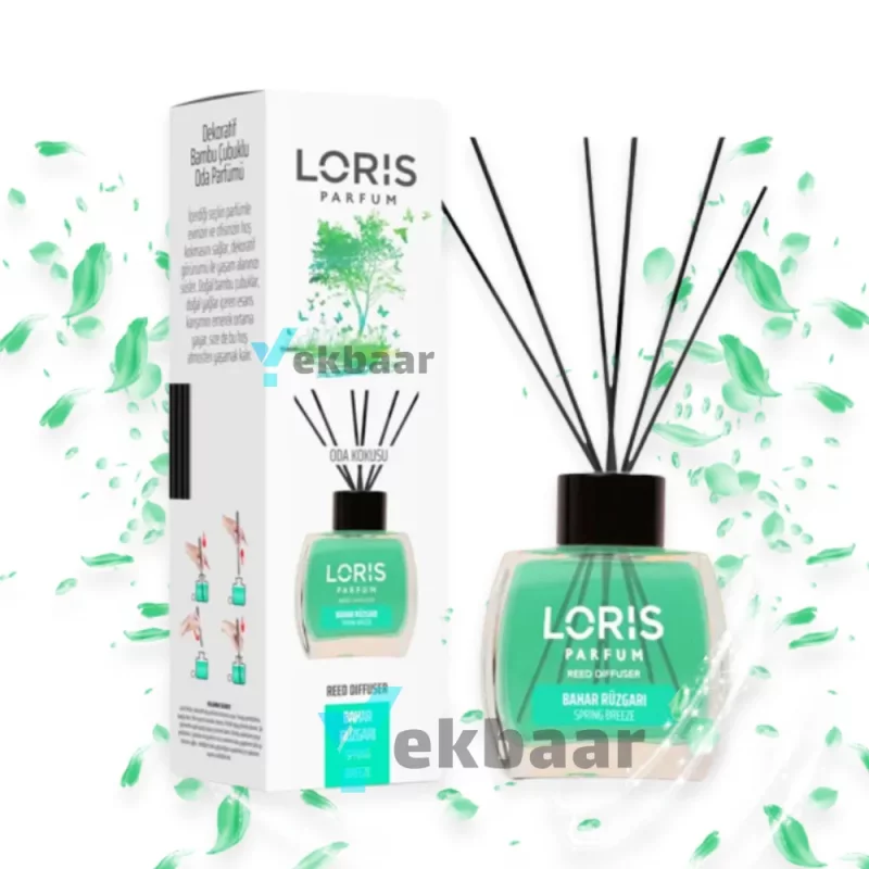 خوشبو کننده هوا لوریس LORIS رایحه نسیم بهاری Spring Breeze (اسپرینگ بیریز) حجم 120ml