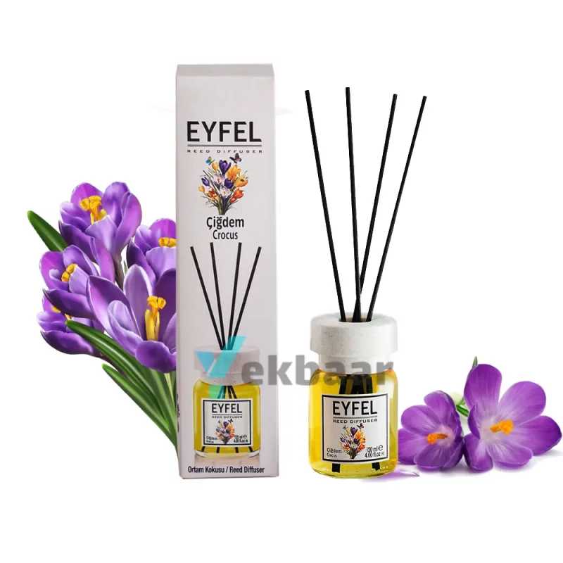 خوشبو کننده هوا ایفل اصل 120ml  اصل EYFEL رایحه گل زعفران Crocus کروکس