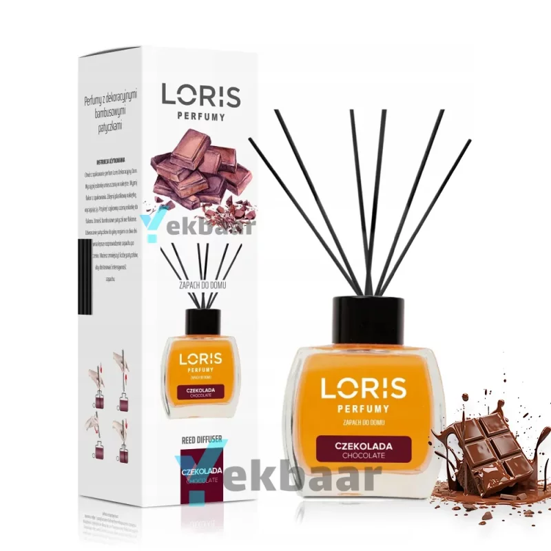 خوشبو کننده هوا لوریس LORIS رایحه شکلات Chocolate (چاکلت) حجم 120ml