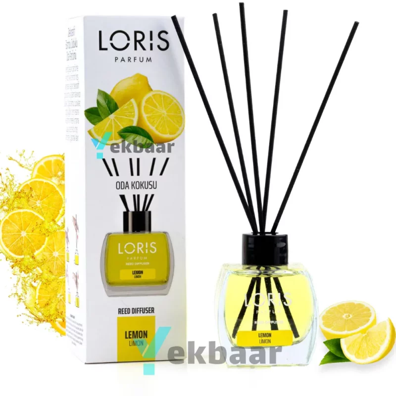 خوشبو کننده هوا لوریس LORIS رایحه لیمو ترش Lemon لمون حجم 120ml