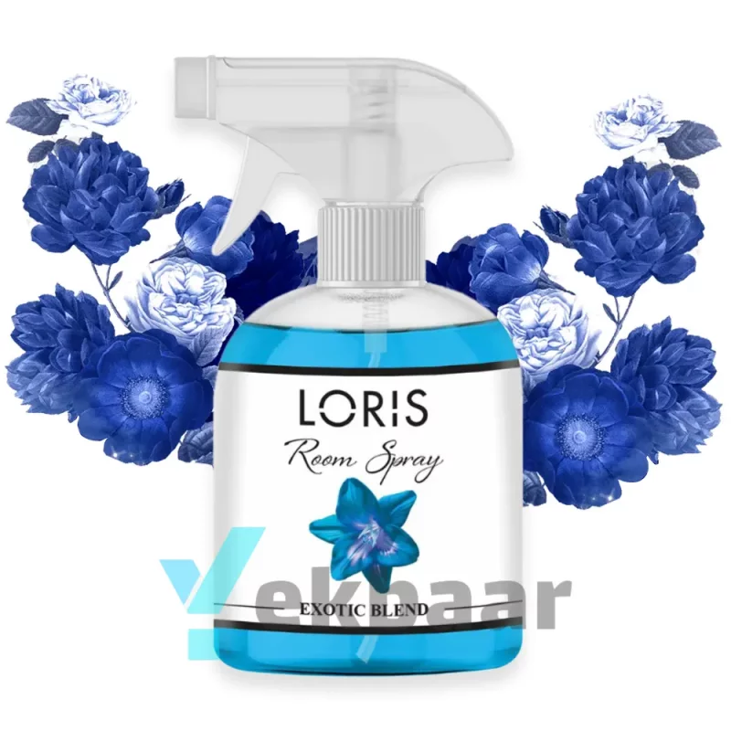اسپری خوشبو کننده هوا لوریس LORIS مدل اگزوتیک بِلِند Exotic Blend حجم 500ml