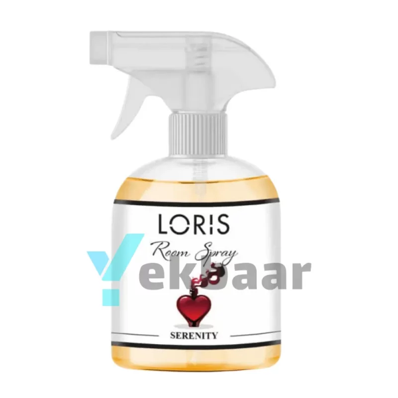 اسپری خوشبو کننده هوا لوریس LORIS مدل اکسیر عشق Serenity آرامش Love Potion سرنیتی حجم 500ml