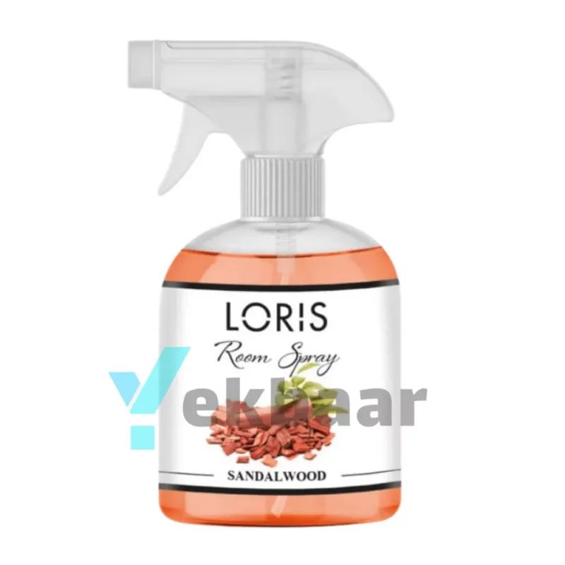 اسپری خوشبو کننده هوا لوریس LORIS مدل چوب صندل Sandal Wood صندل وود حجم 500ml