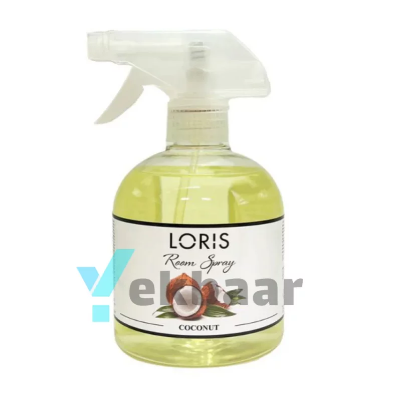 اسپری خوشبو کننده هوا لوریس LORIS مدل نارگیل Coconut کوکونات حجم 500ml