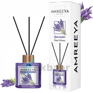 خوشبو کننده هوا آمریا Amreeya رایحه لوندر Lavender اسطوخودوس حجم 120ml