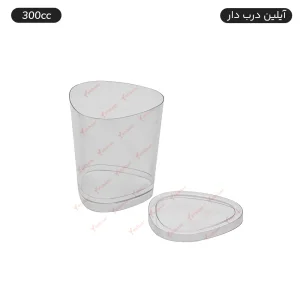 ظرف دسری درب دار یکبار مصرف مدل آیلین 300 cc تعداد 6 عدد ارزان ترین قیمت