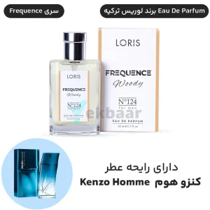 عطر کنزو هوم Kenzo Homme ادوپرفیوم لوریس ترکیه Loris N124 E-124 مردانه 50 میل