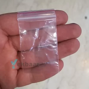 خرید و قیمت زیپ کیپ کوچک سایز 6 × 4 سانتی‌متر بسته 100 عددی