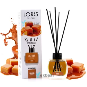 خوشبو کننده هوا لوریس LORIS رایحه کارامل Caramel حجم 120ml