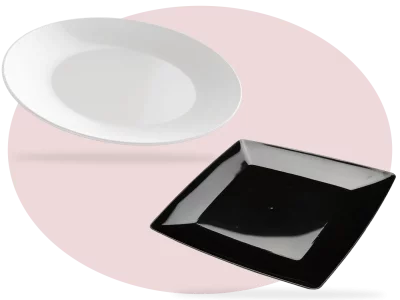 بشقاب یکبار مصرف