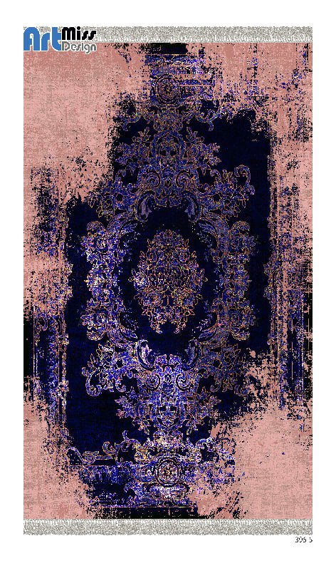 فرشینه و قالیچه مدرن مناسب حال و پذیرایی  کد 26