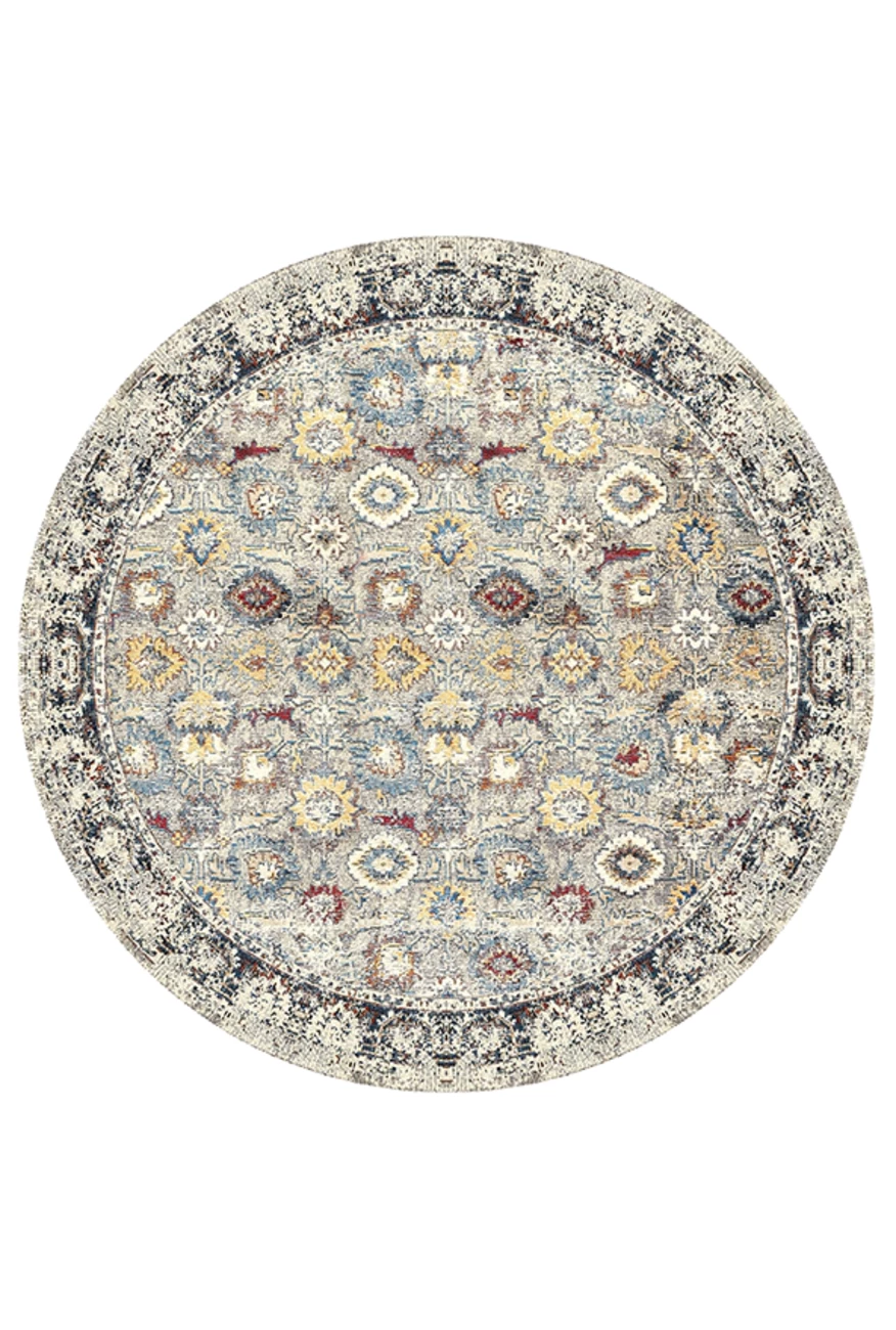 فرشینه گرد و مدرن هال و پذیرایی برند رویان کد F23