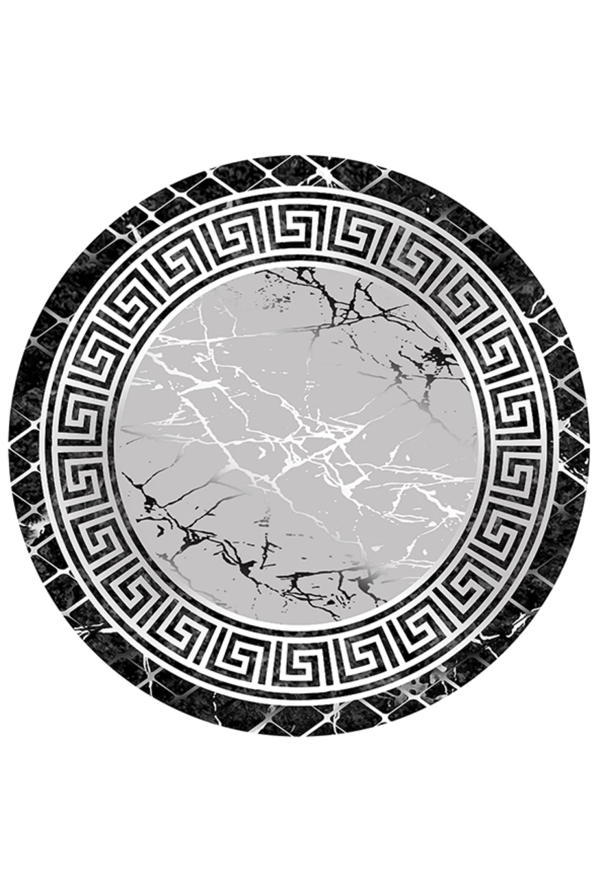 فرشینه گرد و مدرن هال و پذیرایی برند رویان کد F11