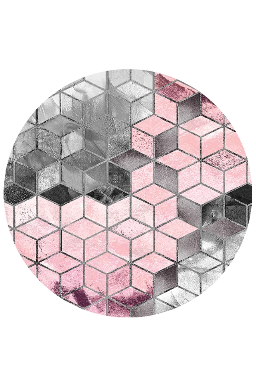 فرشینه گرد و مدرن هال و پذیرایی برند رویان کد F33