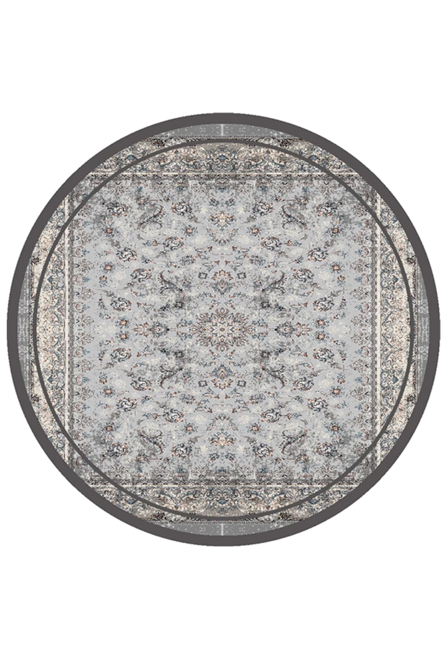 فرشینه گرد و مدرن هال و پذیرایی برند رویان کد F28