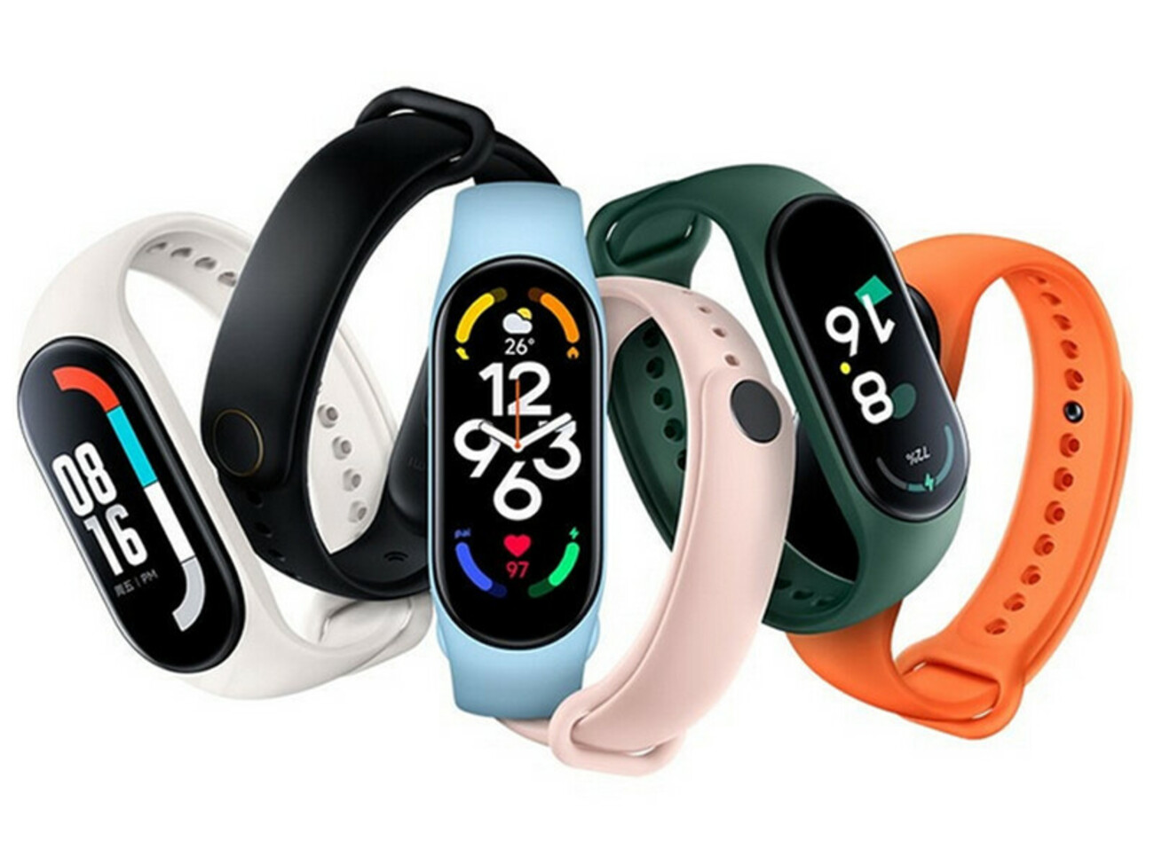 ساعت هوشمند و دستبند سلامتی شیائومی Xiaomi smart watch and health bracelet Mi Band 7