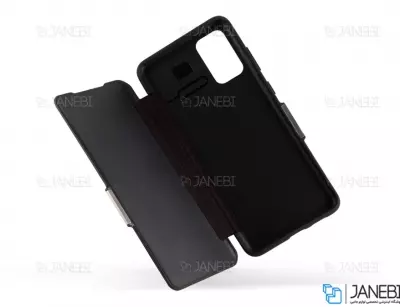 کیف محافظ چرم سامسونگ VPG Magnetic Leather Cover Samsung S20