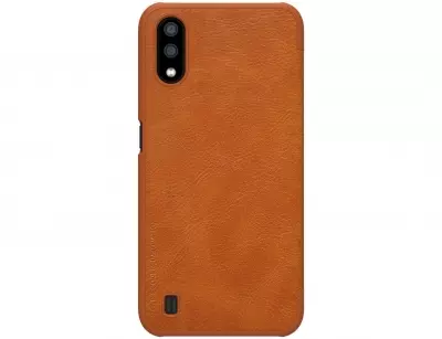 کیف چرمی نیلکین سامسونگ Nillkin Qin Leather Case Samsung Galaxy A01