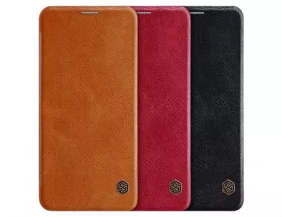 کیف چرمی نیلکین ال جی Nillkin Qin leather case LG G8 ThinQ