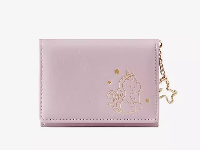 کیف پول زنانه فانتزی کوچک تائومیک میک TAOMICMIC Y8938 Cartoon Unicorn Anime Small Trifold Wallet