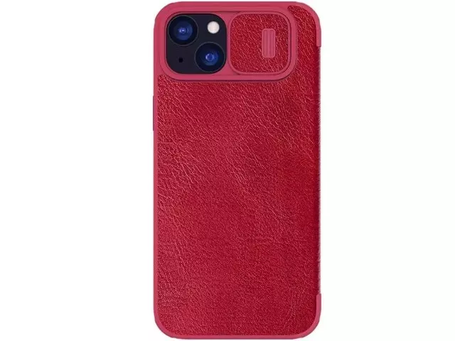 کیف کلاسوری آیفون 15 نیلکین Nillkin Apple iPhone 15 Qin Pro leather case