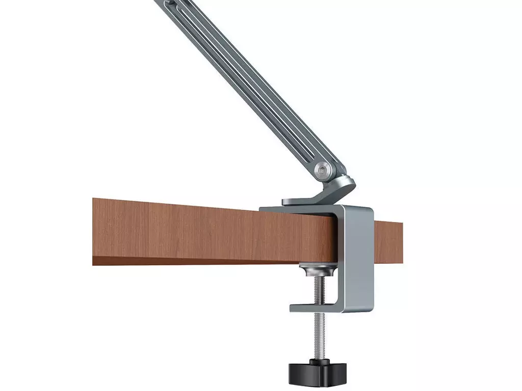 هولدر گوشی موبایل و تبلت گیره‌ای بازوبلند قابل اتصال به میز و تخت Desk Long Arm Lazy Clip Bracket Adjustable Bed Tablet Phone Holder P76