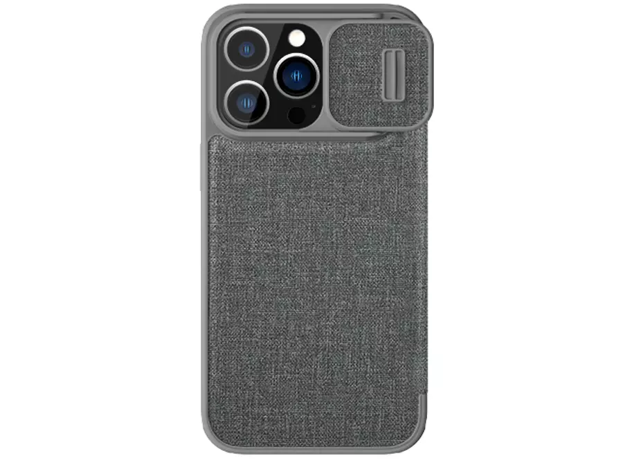 کیف آیفون 14 نیلکین Nillkin Apple iPhone 14 Qin Pro Leather Case