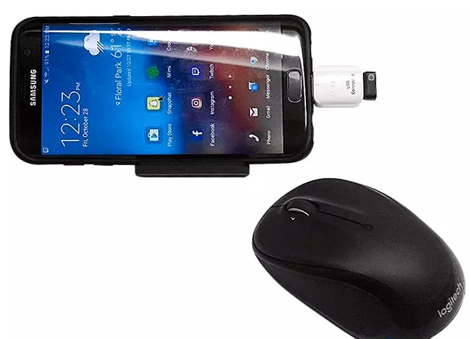 مبدل اصلی تایپ سی به یو اس بی Samsung USB Type-C to USB OTG Connector