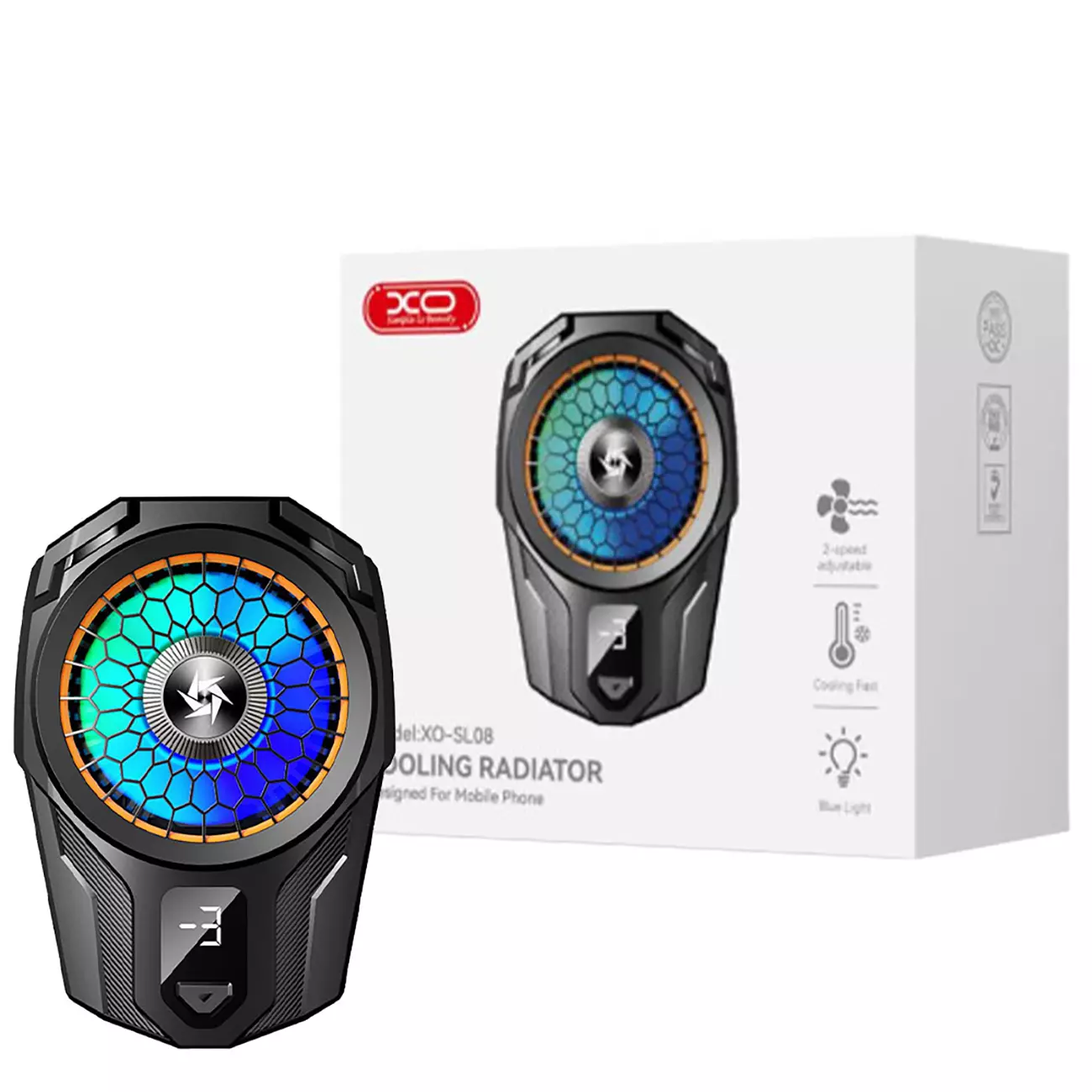 فن خنک کننده رادیاتوری گوشی موبایل ایکس او  کالا اصلی میباشدSL08