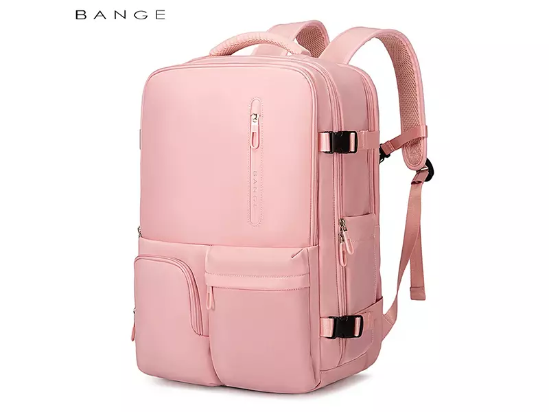 کوله پشتی لپ تاپ 17 اینچ ضدآب مسافرتی یو اس بی دار بنج  رنگ مشکی Bange BG-1800